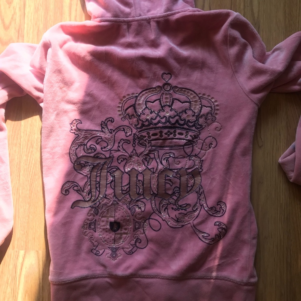 Pink Velour Juicy Couture Jacket